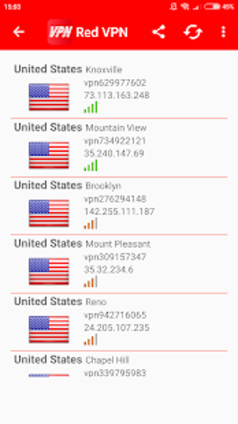Image 2 for Red VPN - Unlimited Lifet…