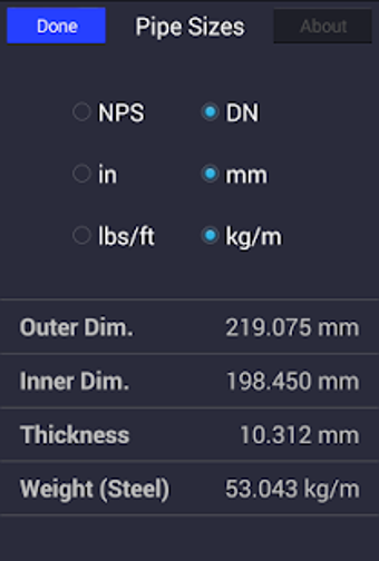 Image 3 for Pipe Sizes