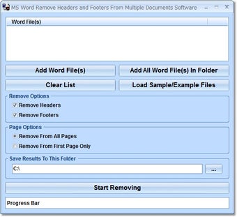 Image 0 for MS Word Remove Headers an…