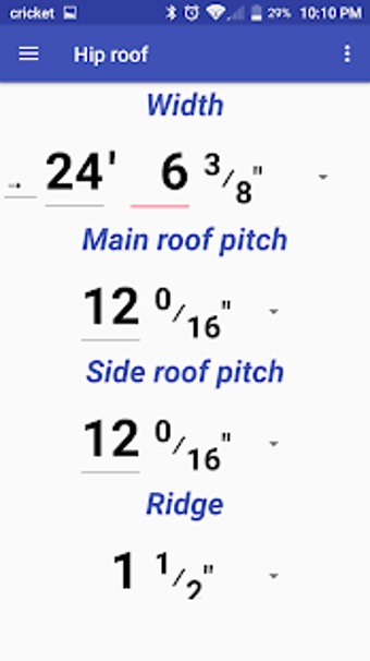 Image 1 for Rafter Length Calculator