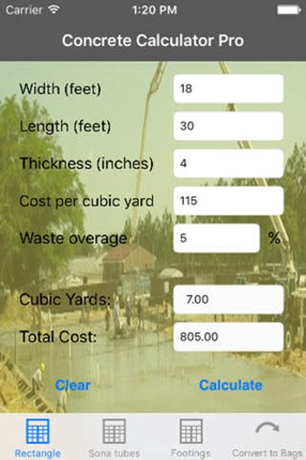 Image 0 for Concrete Calculator Pro