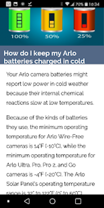 Image 0 for Guide for Arlo cameras