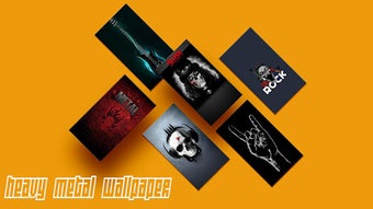 Imagen 1 para Heavy Metal Rock Wallpape…