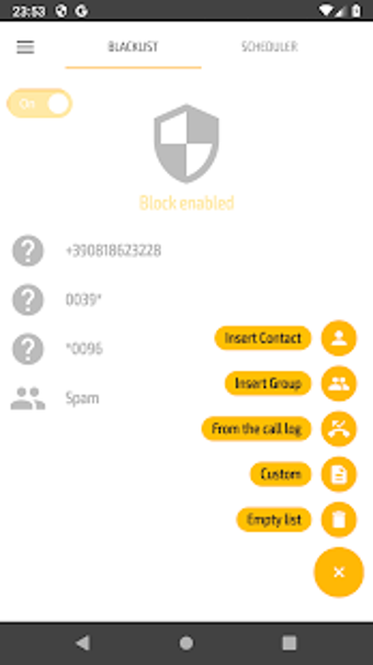 Imagen 3 para Calls Blocker - with Blac…