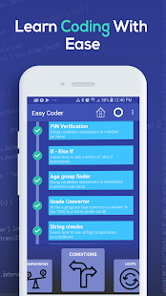 Imagen 1 para EASY CODER : Learn to dev…