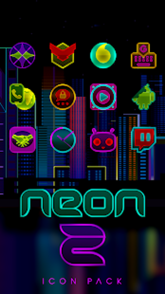 Image 2 for NEON - Z Icon Pack
