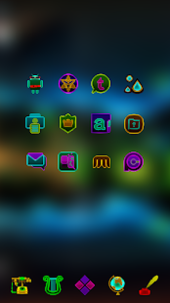 Image 0 for NEON - Z Icon Pack