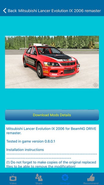 Image 0 for Mods for BeamNG Drive