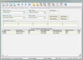 Imagen 0 para Visual Data Manager
