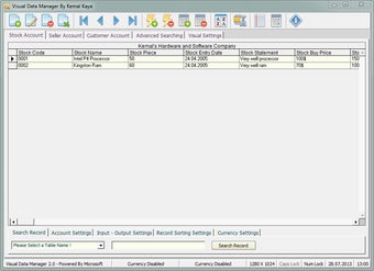 Imagen 1 para Visual Data Manager