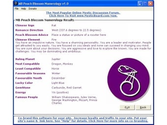 Image 0 for Peach Blossom Numerology