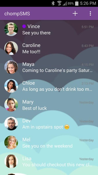 Imagen 2 para Midnight Sky Theme (chomp…