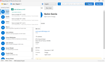 Imagen 0 para Univik Merge Multiple VCF…
