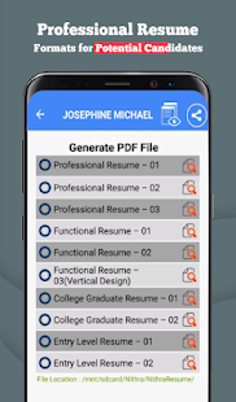 Imagen 1 para Resume Builder Free