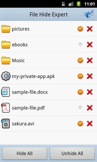 Imagen 1 para File Hide Expert