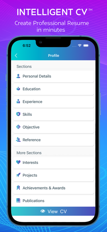 Image 0 for Resume : Intelligent CV M…