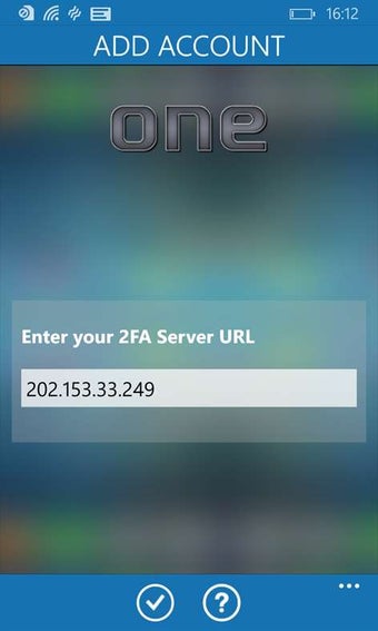 Image 1 for 2FA One