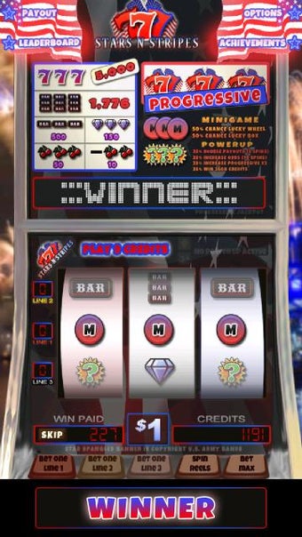 Image 2 for Stars N' Stripes Slot Mac…