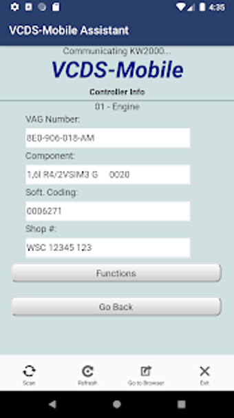 Image 0 for VCDS-Mobile Assistant