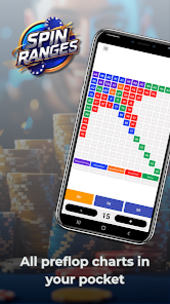 Image 0 for Spin Ranges: Poker GTO