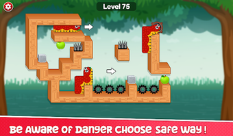 Image 0 for Snake Puzzle  Apple Worm …