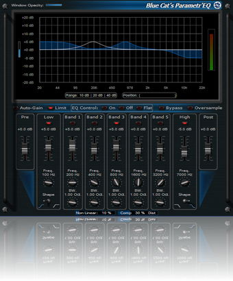 Image 0 for Blue Cat's Parametr'EQ  V…