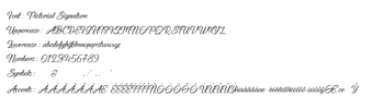 Image 0 for Pictorial Signature