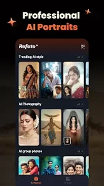 Image 0 for Refoto : AI Photo Studio