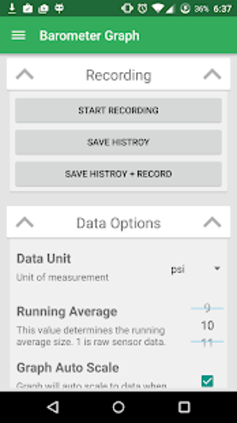 Imagen 1 para Barometer Graph