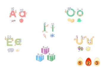 Imagen 1 para ABC Phonics Long Vowel Wo…