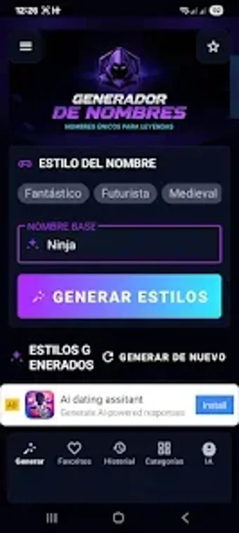 Imagen 0 para Nickfinder names for ff f…
