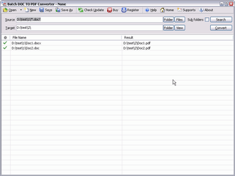 Image 0 for Batch Word To PDF Convert…