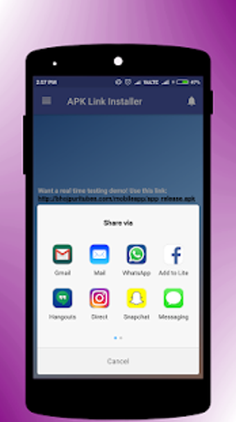Image 0 for APK Link Installer