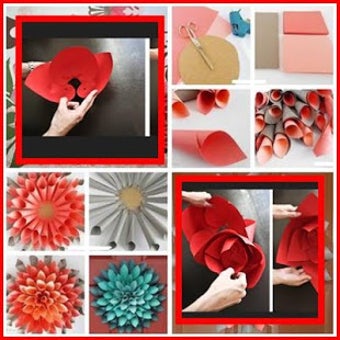 Image 1 for DIY Paper Flower Craft