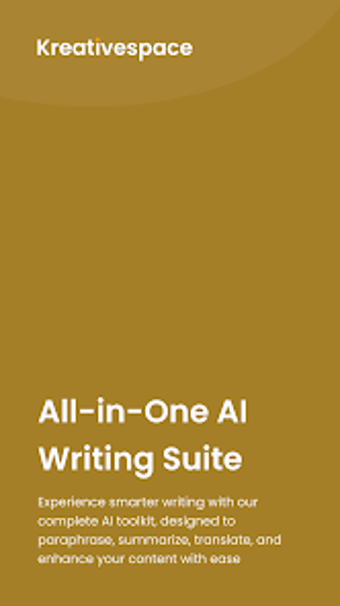 Image 0 for Kreativespace: AI Writing…