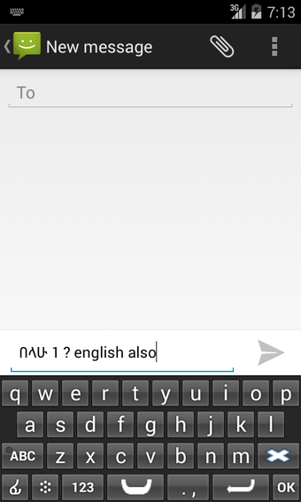 Imagen 1 para Amharic Keyboard
