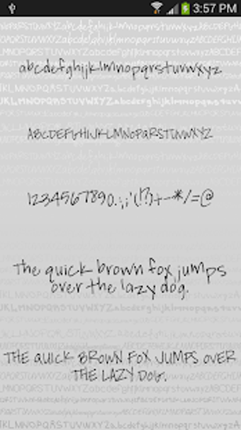 Image 3 for Hand2 fonts for FlipFont …