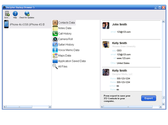 Image 2 for Decipher Backup Browser