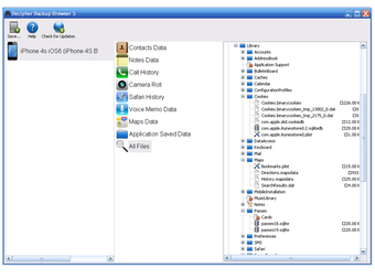 Image 1 for Decipher Backup Browser