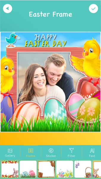 Image 0 for Easter Photo Frame New