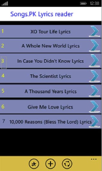 Image 0 for MX Player Lyrics for Wind…