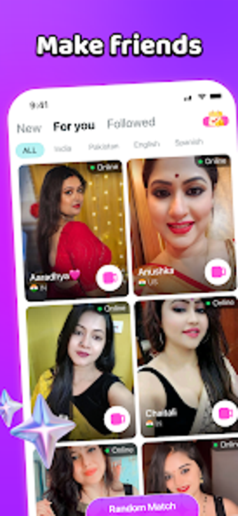 Image 0 for Meetro  Online Video Call…