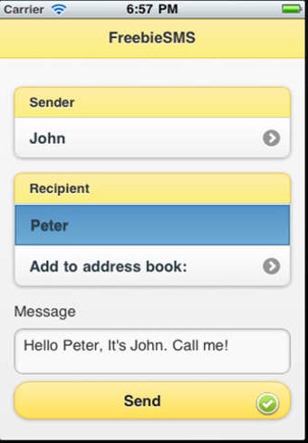 Image 0 for FreebieSMS: Free SMS
