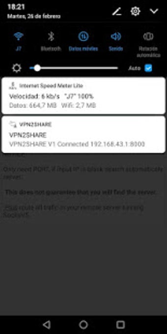 Imagen 1 para VPN2Share Share VPN (No r…