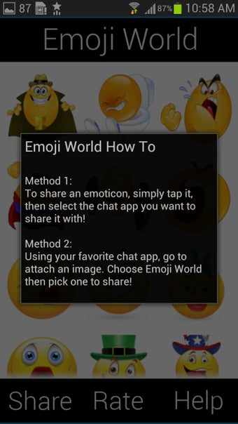 Imagen 2 para Emoji World Smileys & Emo…