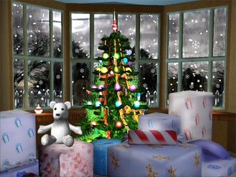 Image 2 for 3D Merry Christmas Screen…