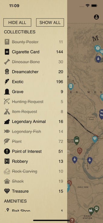 Image 1 for Unofficial Map for RDR2