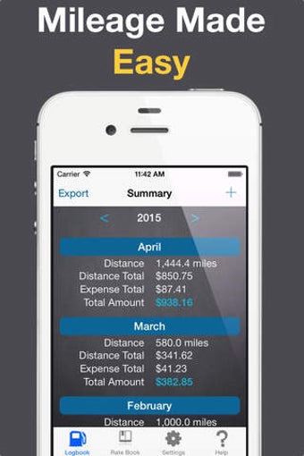 Image 0 for Mileage Expense Log (MEL)…
