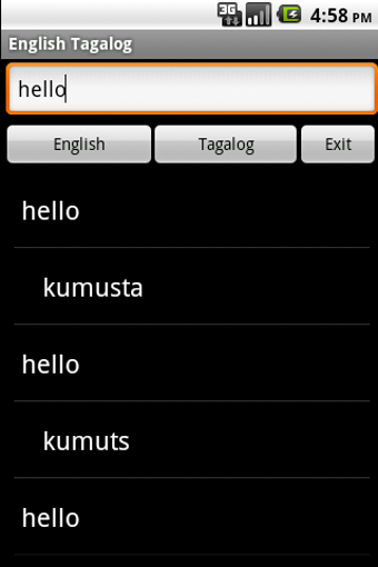Imagen 1 para English Tagalog Dictionar…