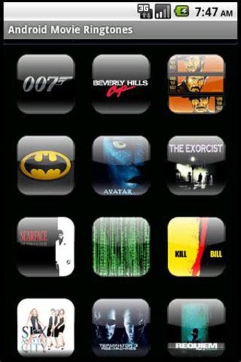 Imagen 1 para Android Movie Ringtones